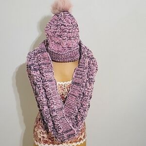 Fleece Beanie & Infinity Scarf
